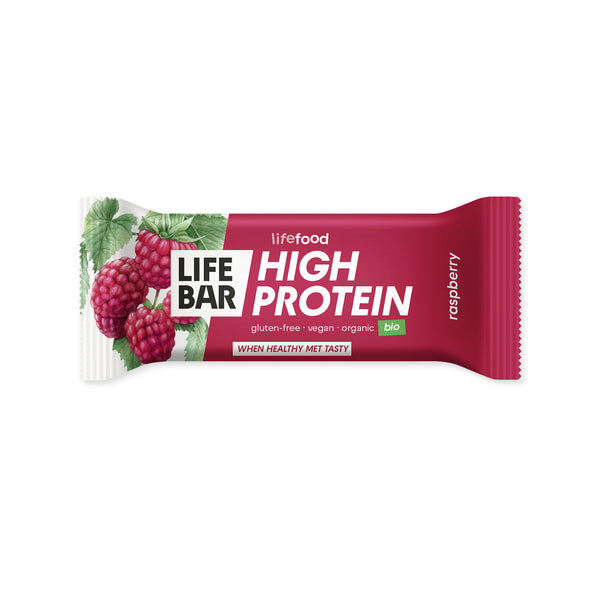 630290 Tyčinka Lifebar proteinová s malinami 40 g BIO LIFEFOOD-1
