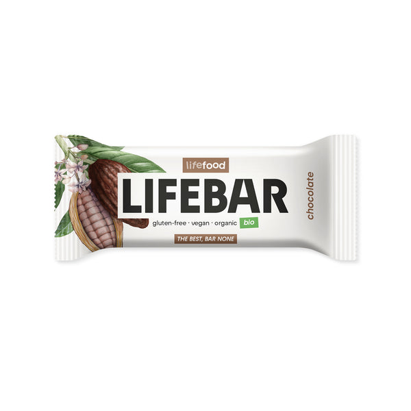 630296 Tyčinka Lifebar čokoládová RAW 40 g BIO LIFEFOOD-1