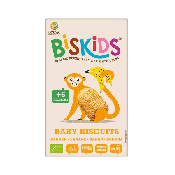 630347 Sušenky celozrnné s banánem bez přidaného cukru dětské 6M+ 120 g BIO BISKIDS-1