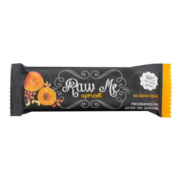 631004 Tyčinka ovocná s příchutí meruňky 45 g RAW ME-1