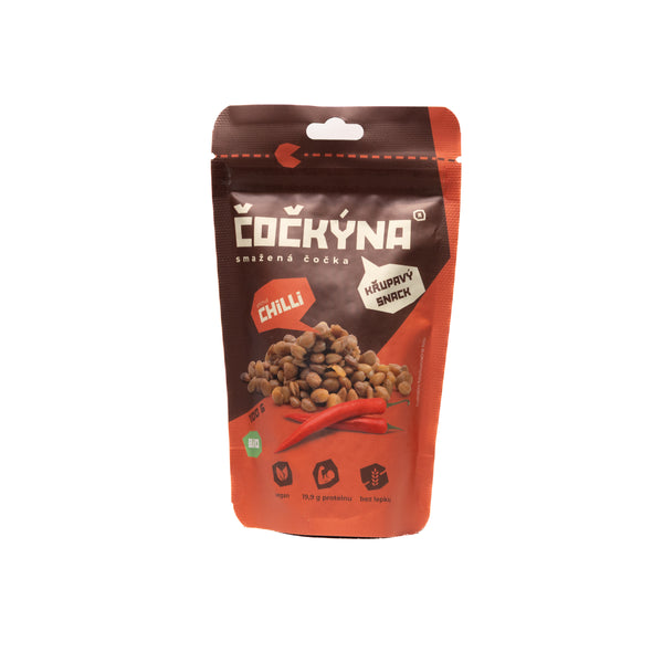 640127 Čočka smažená - chilli 100 g BIO ČOČKÝNA-1