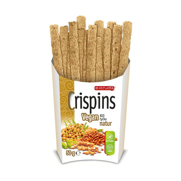 641032 Tyčinka Crispins Vegan natur 60 g BIO EXTRUDO-1