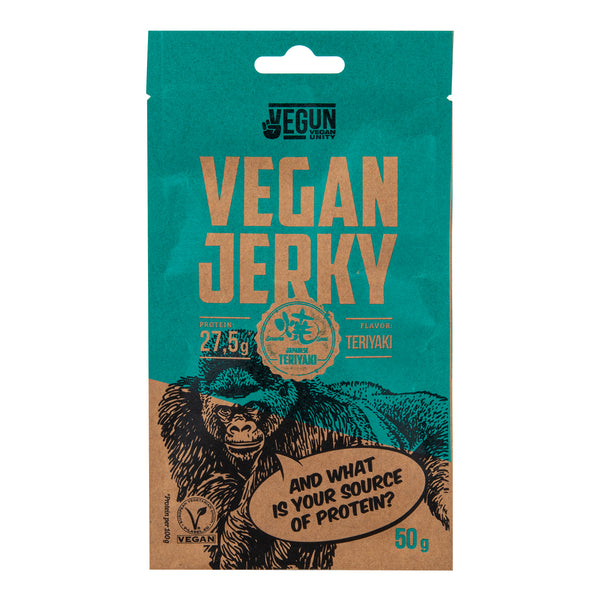642011 Vegan Jerky s příchutí teriaki 50 g VEGUN-1