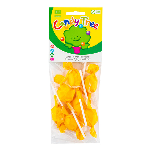 660010 Lízátka s příchutí citronu bezlepková 7x10 g BIO CANDY TREE-2