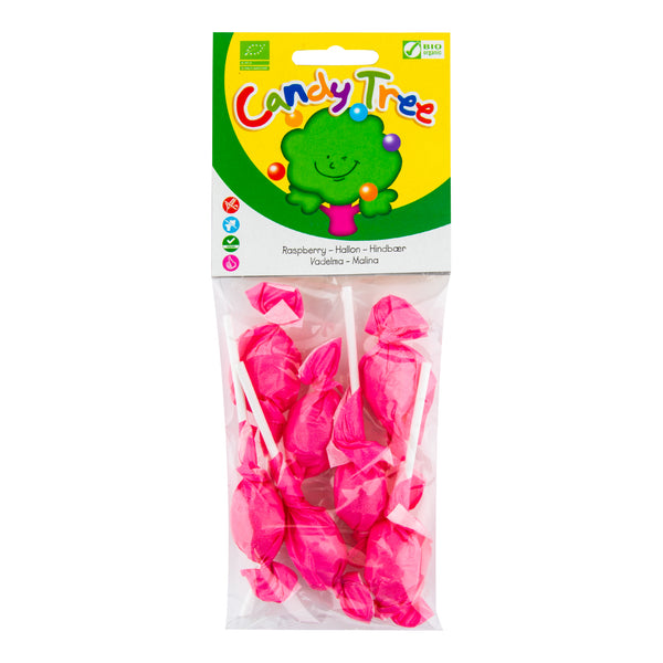 660017 Lízátka s příchutí malina bezlepková 7x10 g BIO CANDY TREE-2
