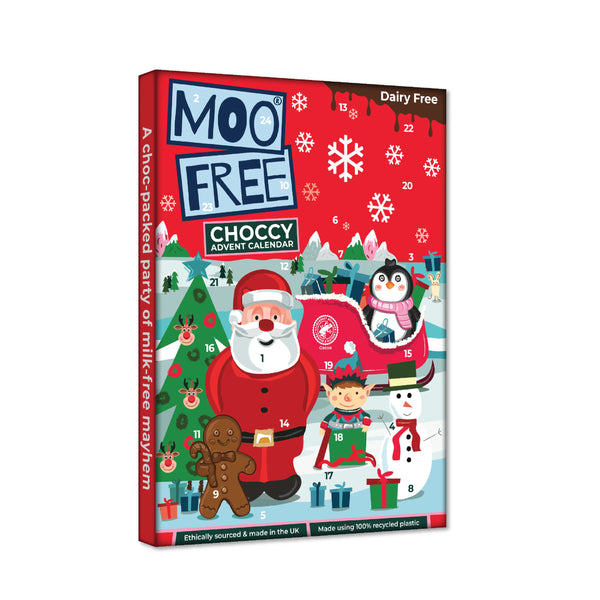 660165 Kalendář adventní kakaový 70 g MOO FREE-1