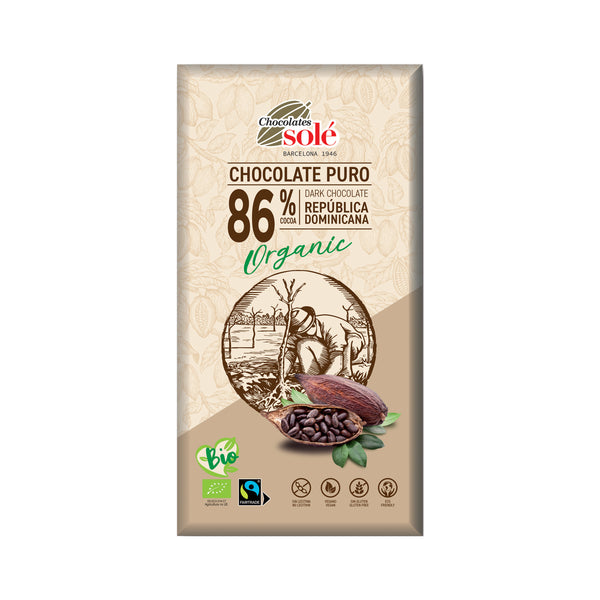 660190 Čokoláda hořká čokoláda 86 % 100 g BIO SOLÉ-1