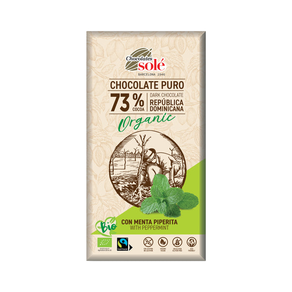 660197 Čokoláda hořká s mátou 100 g BIO SOLÉ-1