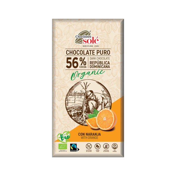 660199 Čokoláda hořká pomerančová 100 g BIO SOLÉ-1