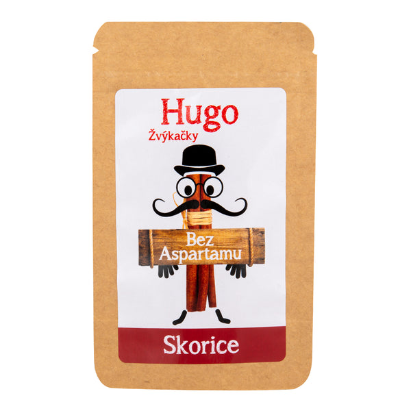 662166 Žvýkačky HUGO skořice 9 g VELEBA-1
