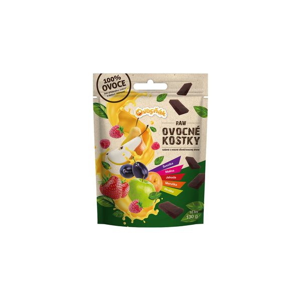 662218 Kostky ovocné mix chutí 130 g OVOCŇÁK-1