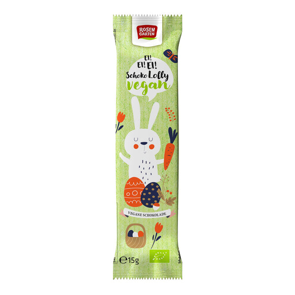 665246 Lízátko vegan čokoláda zajíček 15 g BIO ROSENGARTEN-1