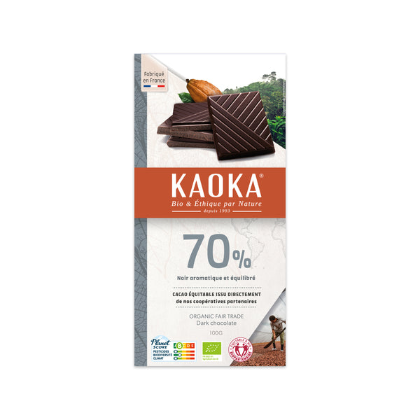 665297 Čokoláda hořká 70 % 100 g BIO KAOKA-1