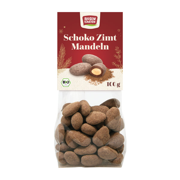 665332 Mandle v mléčné čokoládě a skořici 100 g BIO ROSENGARTEN-1