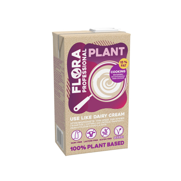 712234 Krém rostlinný na vaření 15 % 1l FLORA-1