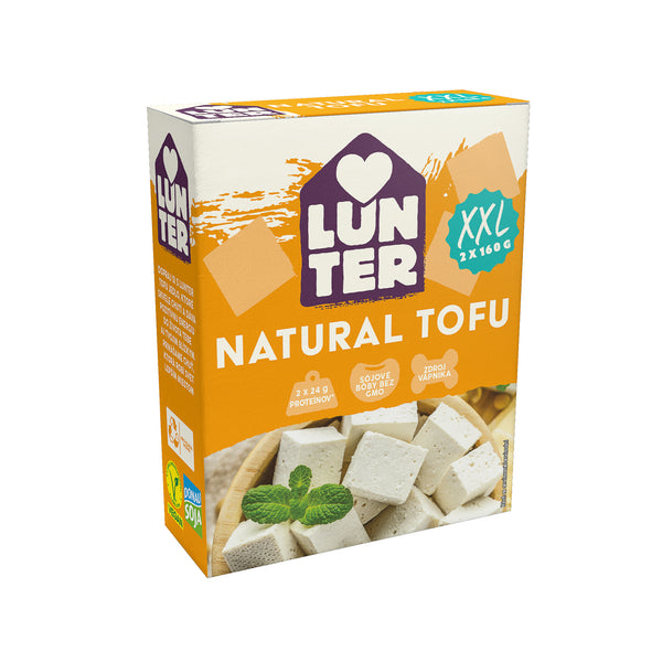 713091 Tofu natural XXL 320 g (2x160 g) LUNTER-1