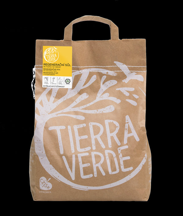 Tierra Verde Sůl do myčky (5 kg) - INOVACE - pošk. obal