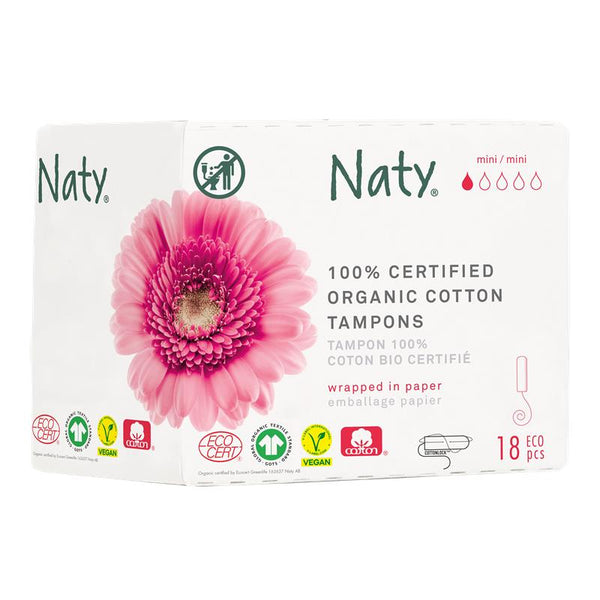 Naty Tampony Mini (18 ks)