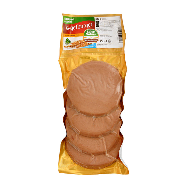 742044 Vegetburger rostlinná uzenina 320 g SALVE NATURA-1