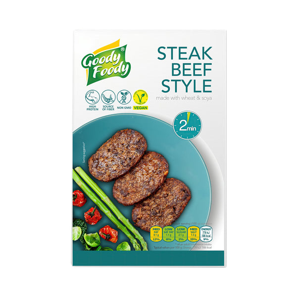 742067 Veganská alternativa hovězího steaku 145 g GOODY FOODY-1