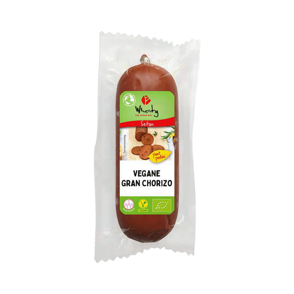 742191 Salám seitan s příchutí chorizo 200 g BIO WHEATY-1