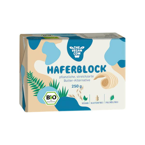 750025 Blok ovesný 250 g BIO THE VEGAN COW-1