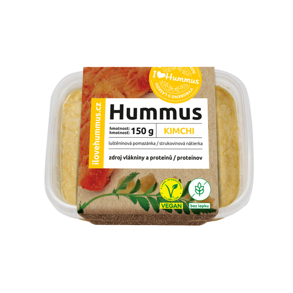 752108 Hummus - cizrnová pomazánka s kimchi 150 g I LOVE HUMMUS-1