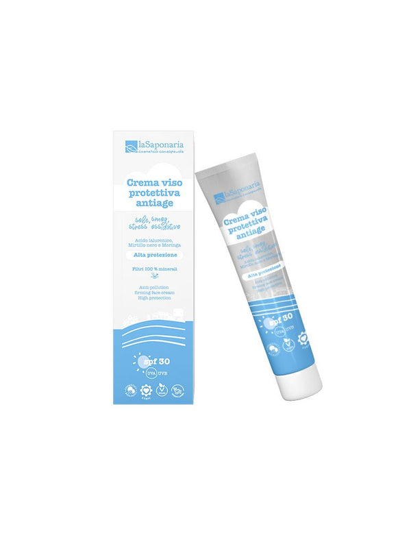 laSaponaria Zpevňující a ochranný pleťový krém SPF 30 BIO (40 ml) - pošk. obal