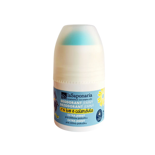 laSaponaria Deodorant roll-on extra jemný s měsíčkem BIO (50 ml)
