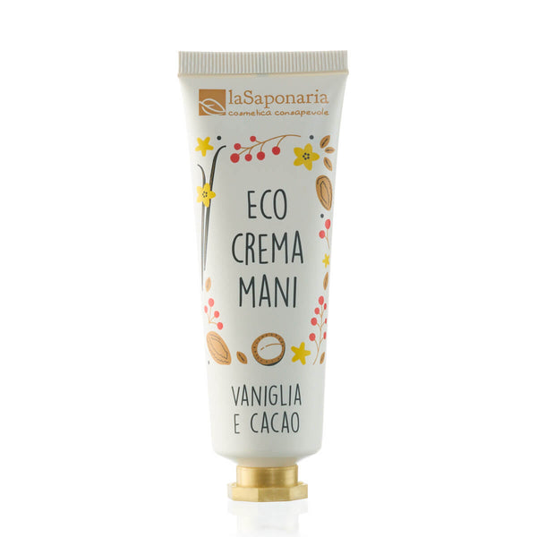 laSaponaria Vyživující krém na ruce - Vanilka & Kakao (40 ml)