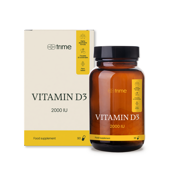 Trime Vitamin D3 - cholekalciferol 2000 IU (90 kapslí)