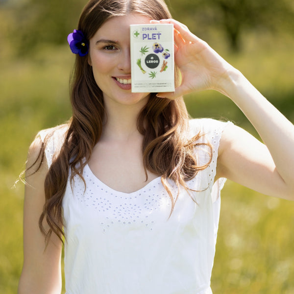 LEROS Bylinný čaj Zdravá pleť - nálev. sáčky (20 x 1,5 g)