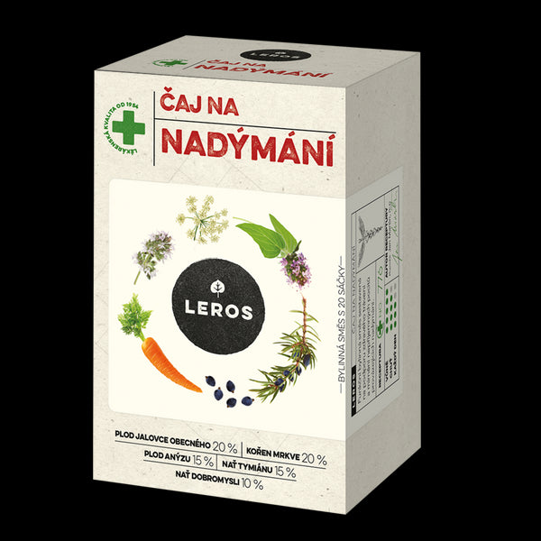 LEROS Bylinný čaj na nadýmání - nálev. sáčky (20 x 1,5 g)