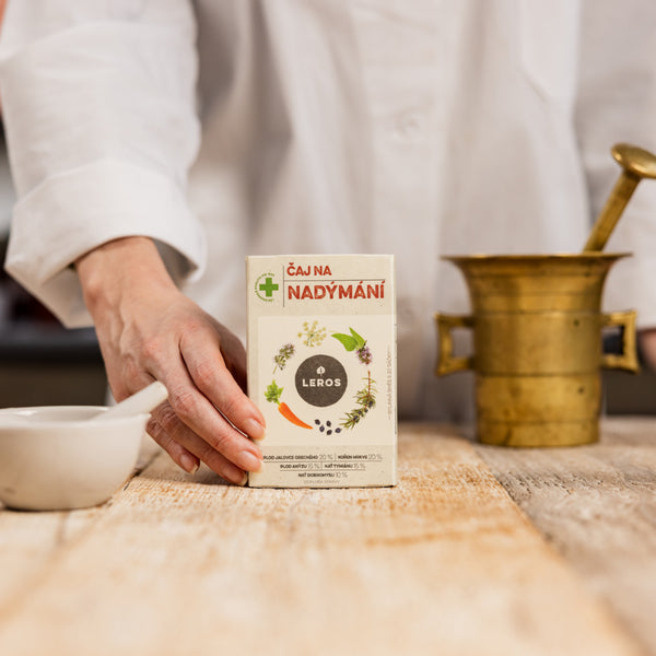 LEROS Bylinný čaj na nadýmání - nálev. sáčky (20 x 1,5 g)