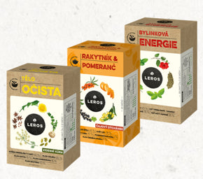 LEROS Dárková sada (3 x 20 nálev. sáčků) - Paní učitelce