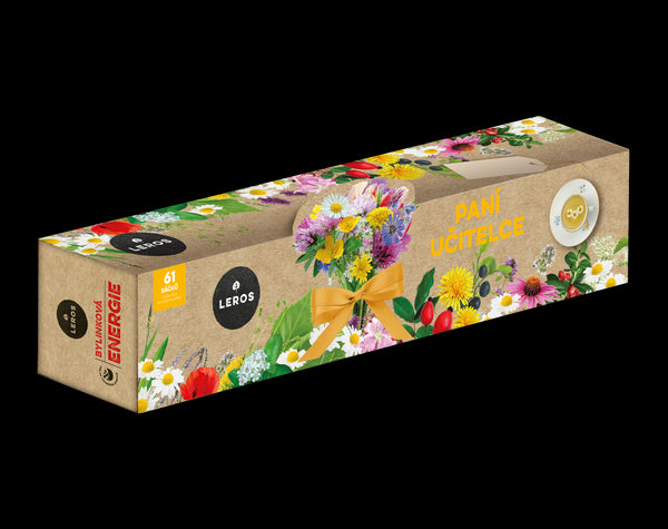 LEROS Dárková sada (3 x 20 nálev. sáčků) - Paní učitelce