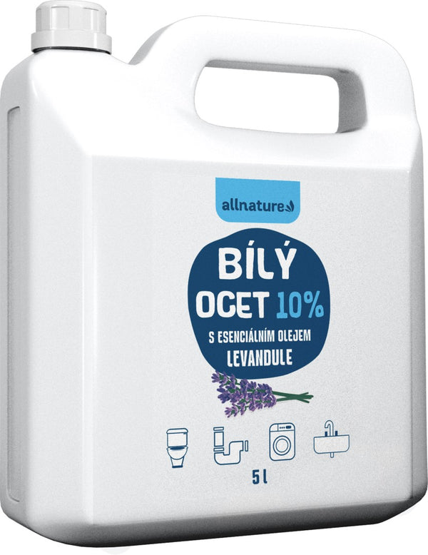 Allnature Bílý ocet sprej 10% s vůní levandule