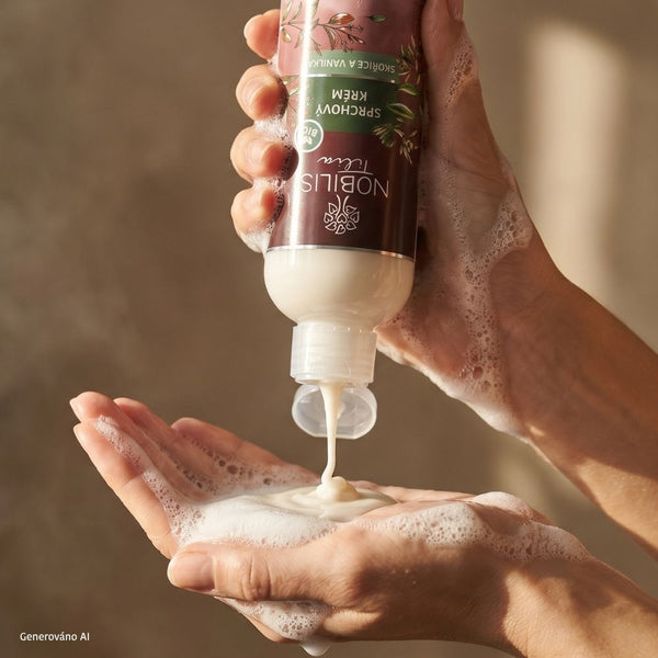 Nobilis Tilia Sprchový krém Skořice a vanilka (200 ml)