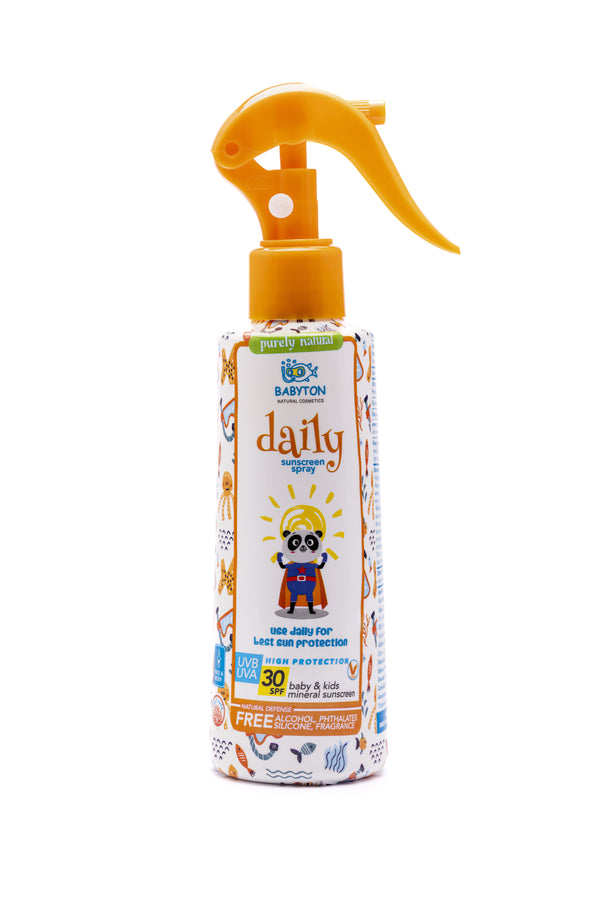 Babyton Opalovací mléko ve spreji pro děti SPF 30 DAILY (200 ml)