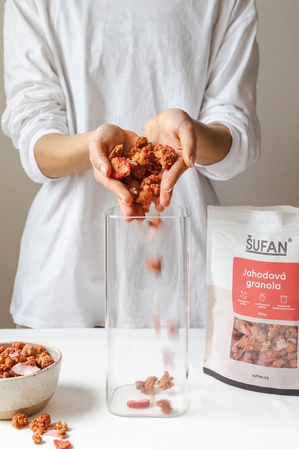 Šufan Granola jahodová (sáček 400 g)