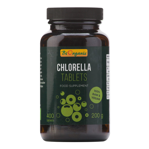 913022 Chlorella 400 tablet 200 g BIO BIORGANIC-1