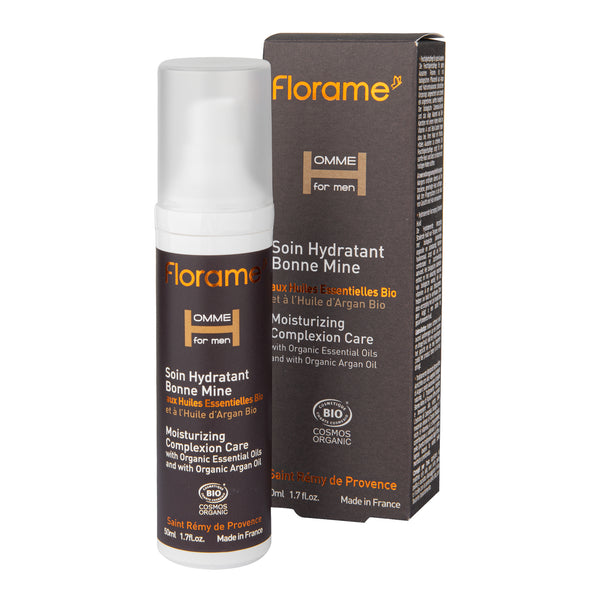 944211 Hydratační péče o pleť HOMME s arganovým olejem 50 ml BIO FLORAME-2