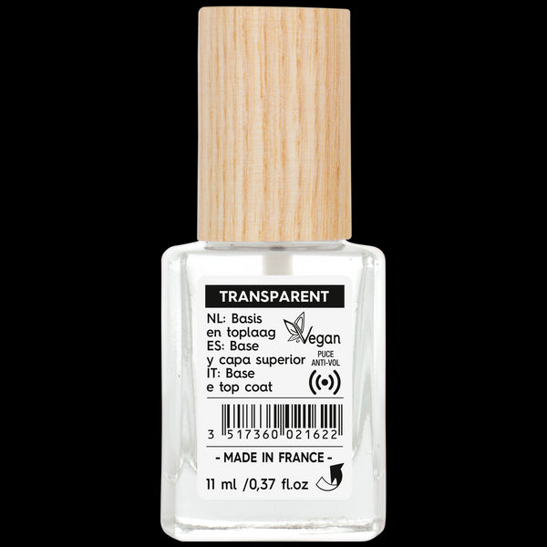 SO’BiO étic Lak na nehty transparentní - základní a top vrstva (11 ml)