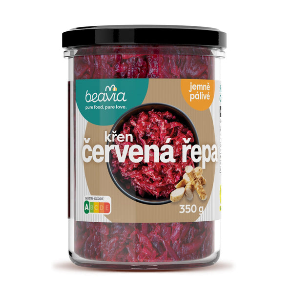 345143 Řepa červená fermentovaná s křenem pasterovaná 350 g I LOVE HUMMUS/BEAVIA-1