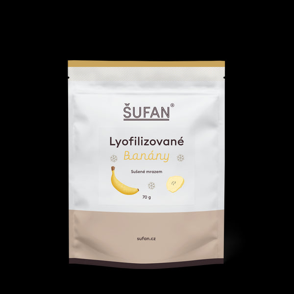Šufan Banány sušené mrazem (70 g)