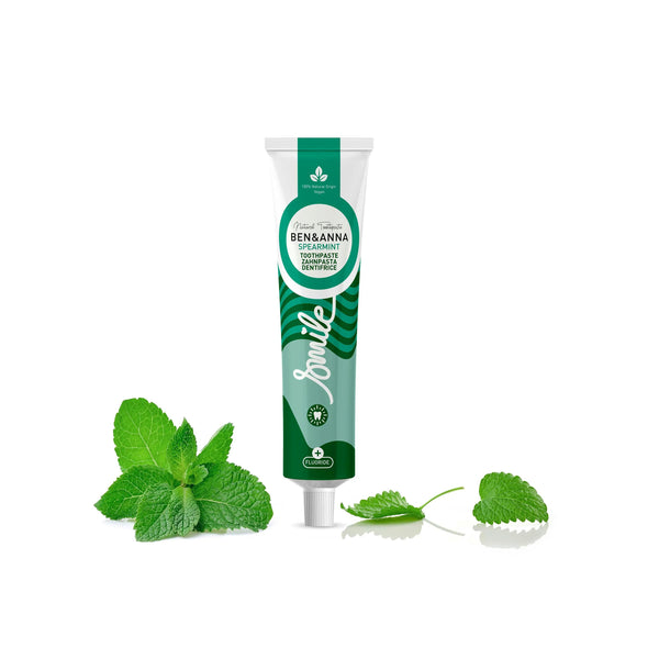 Ben & Anna Zubní pasta s fluoridem (75 ml) - Spearmint