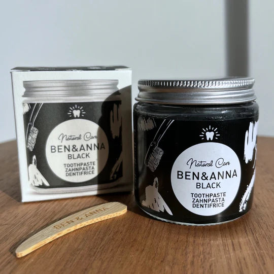 Ben & Anna Zubní pasta pro bělení zubů s aktivním uhlím (100 ml)