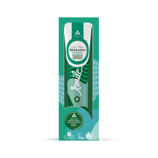 Ben & Anna Zubní pasta s fluoridem (75 ml) - Spearmint