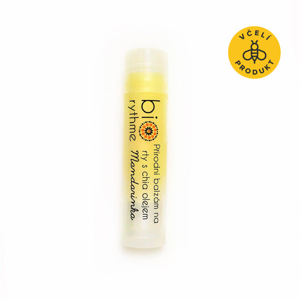 Biorythme Balzám na rty s chia olejem - Mandarinka (4,8 ml)