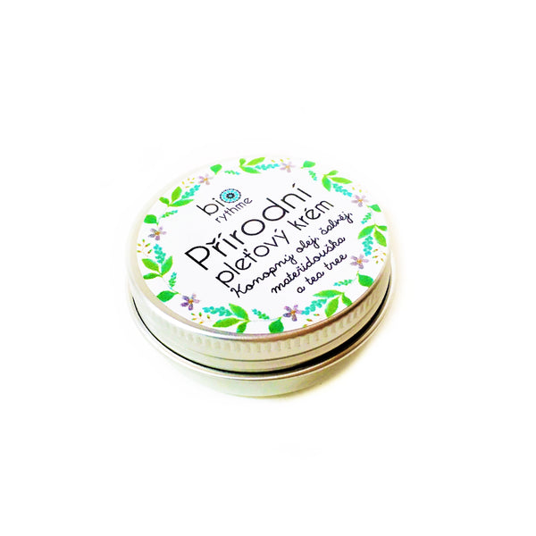 Biorythme Přírodní krém "Anti-pupínek" - Konopný olej, šalvěj a tea tree (30 ml)